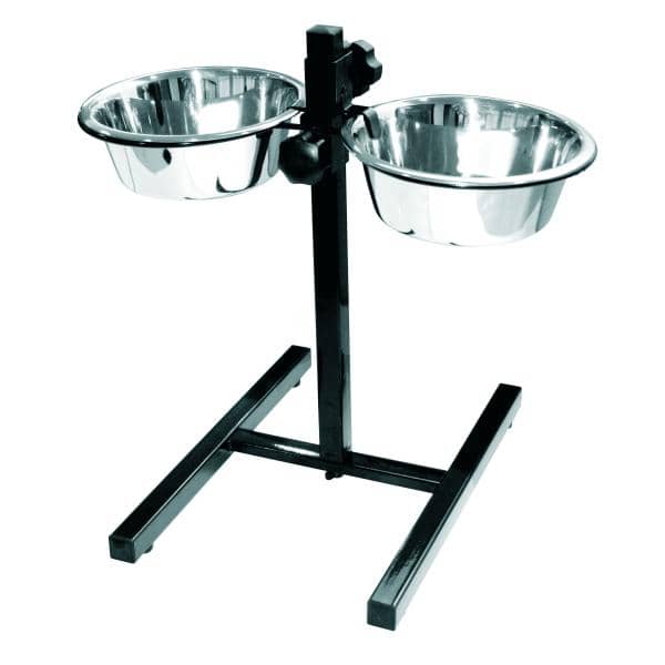DINNER SET SOLID BLACK 2X20CM                                           